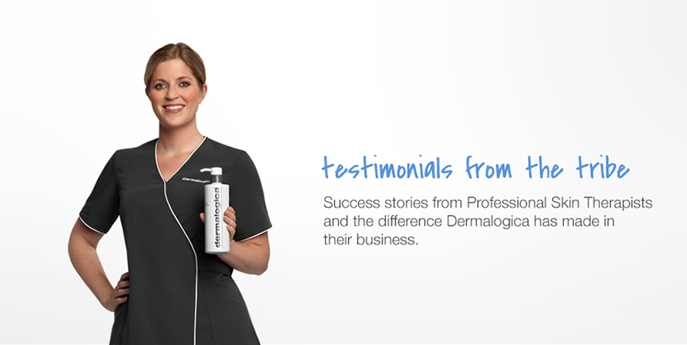 feature testimonials - meet dermalogica